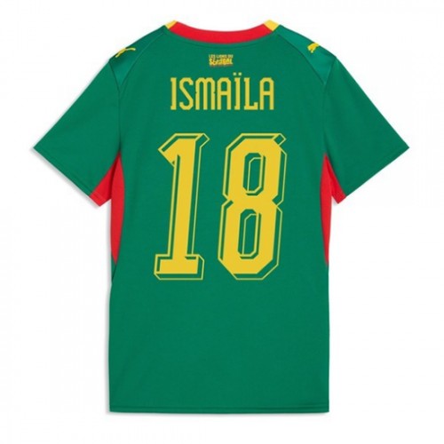 Senegal Ismaila Sarr #18 Vieraspaita Naisten MM-kisat 2026 Lyhythihainen